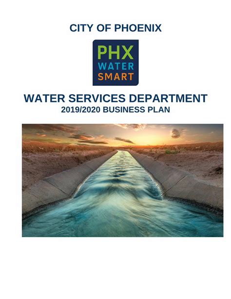 phoenix water services department phoenix az